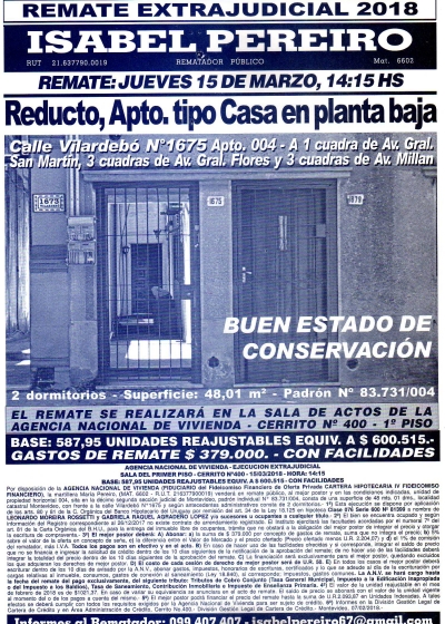 Casa tipo Apto en Reducto - ANV - Casa tipo Apto en Reducto - ANV -